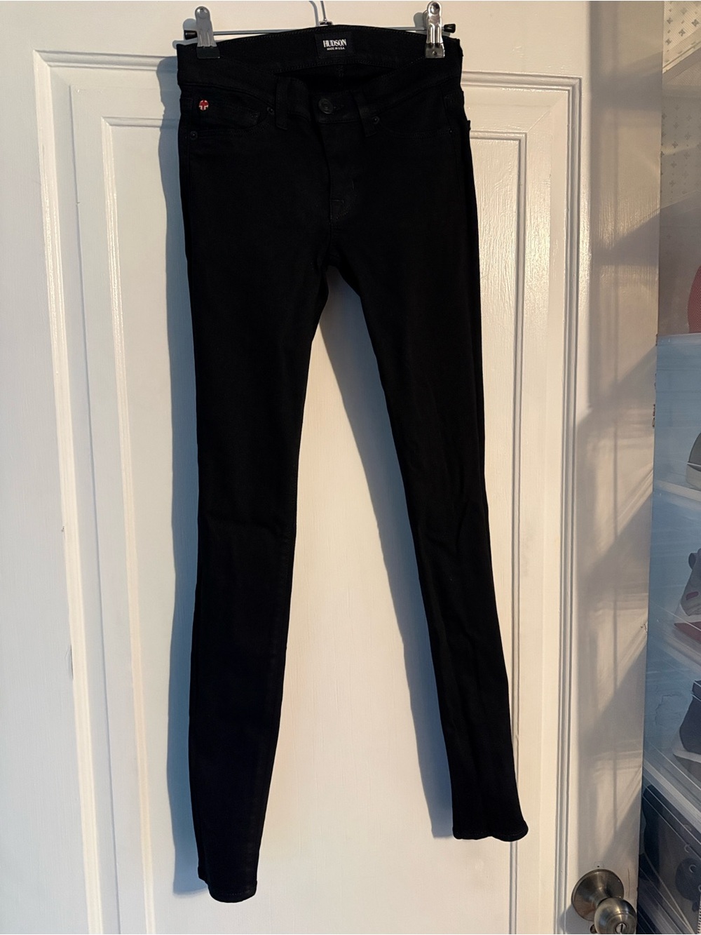 Hudson Jeans Men's Black Skinny Jeans